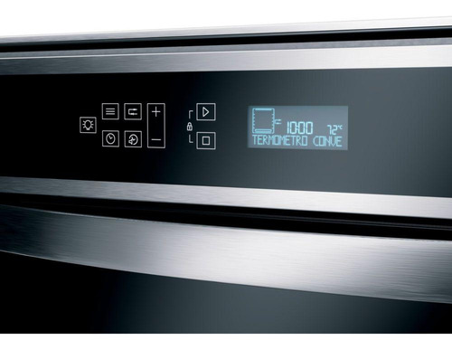 Forno De Embutir A Gás Brastemp Inox 78l 220v Boh84arrna