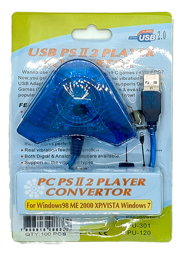 Conversor Joystick Ps2 A Pc Usb 2.0