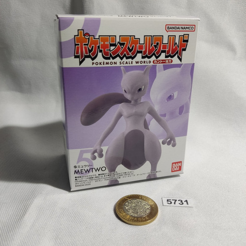 5731. Pokemon Mewtwo Region Kanto 5 Scale World.  Pokechay