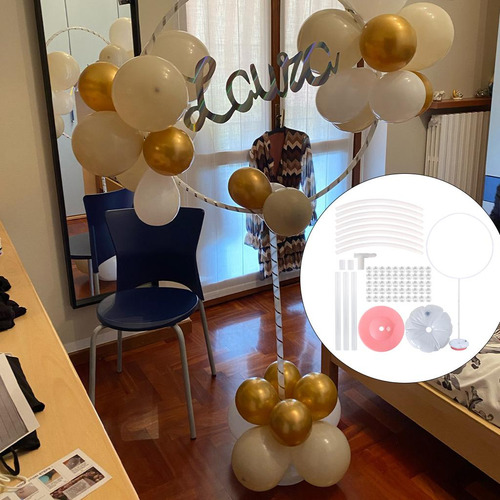 Kit De Columnas Para Globos Soporte Para Globos Con Base Diy