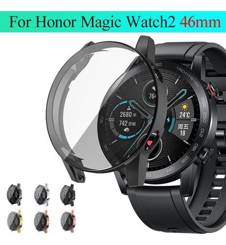 Protector De Pantalla Tpu Watch Case 360, Funda Completa, Delgada Y Inteligente