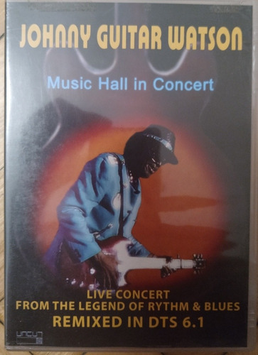 Johnny Guitar Watson Music Hall In Concert Dvd Usa 2006