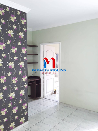 Imagem 2 de 11 de Apartamento 1 Dormitório 1 Vaga - 48m² - Bairro Cerâmica - 3964