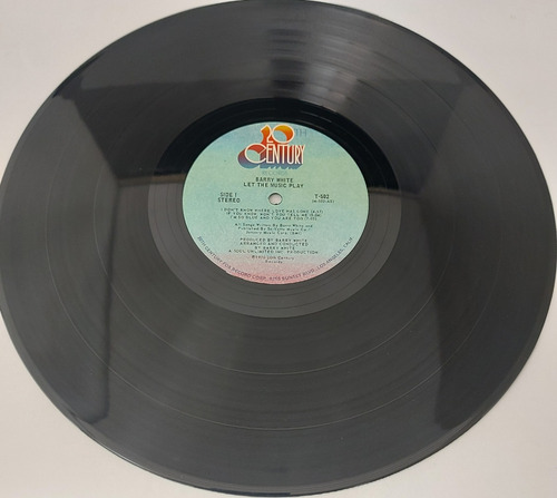 Barry White - Let The Music Play Importado Usa Lp