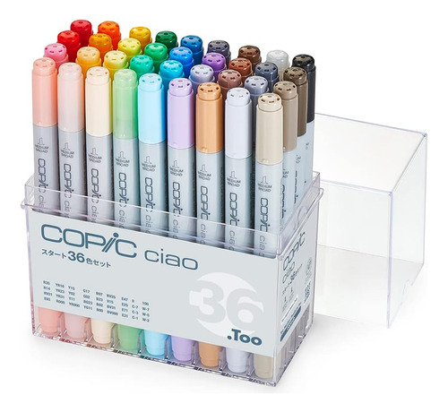 Juego De 36 Colores Ciao Start Copic