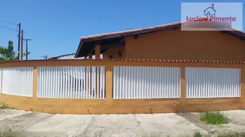 Casa Na Praia Para Venda Em Itanhaém, Novaro, 3 Dormitórios, 1 Suíte, 3 Banheiros, 10 Vagas