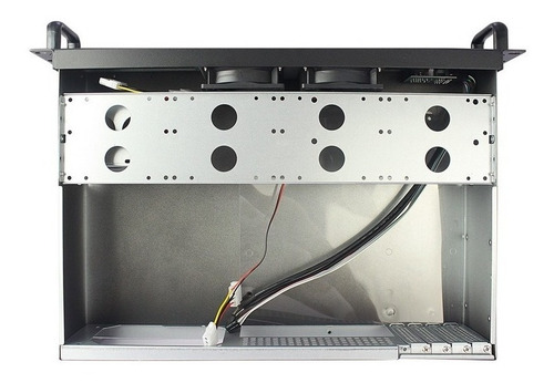 Imagem 5 de 5 de Gabinete 2u Servidor Micro Atx Suporte Rack Fan 5 Baias Usb