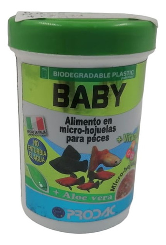 Prodac Alimento Alevines Baby 15g Acuario Peces Pecera
