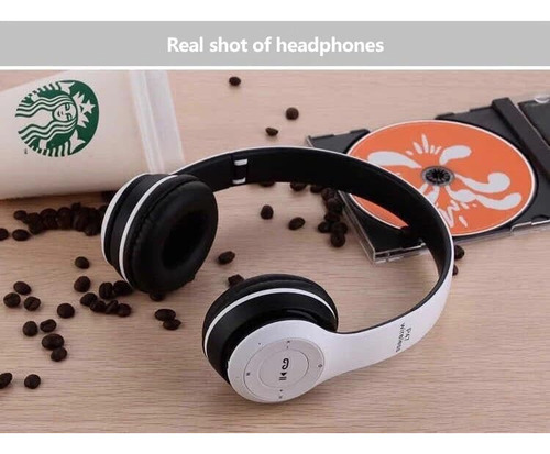 Audífonos Inalambricos Bluetooth De Diadema Con Micrófono