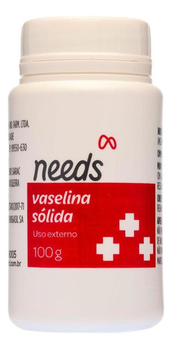  Vaselina Sólida Needs Com 100g