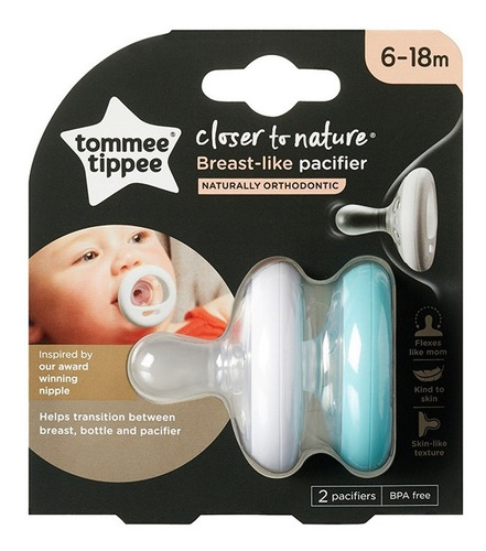 Chupos De Entretención Tommee Tippee 6-18 M