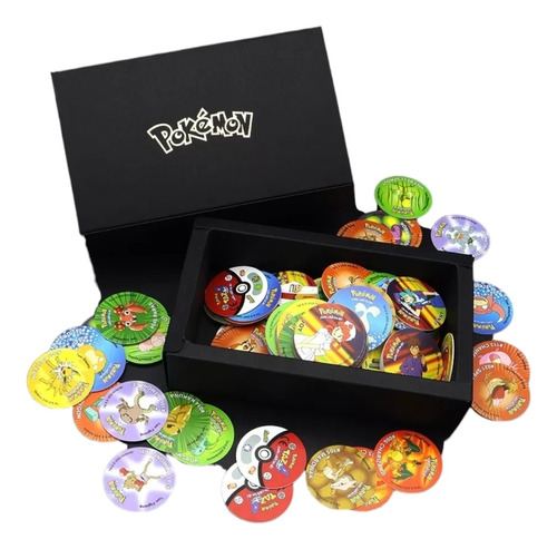 Colección Tazos Pokemon 1ra Edición 160 Piezas