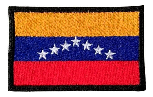 Parche Bordado Bandera Venezuela, Banderas Paises Bordadas