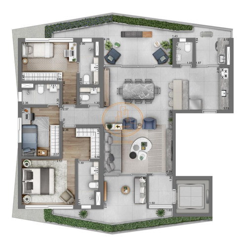 Apartamento Com 1 Dormitório(s) Localizado(a) No Bairro Vila Olímpia Em São Paulo / São Paulo - 16784:923952