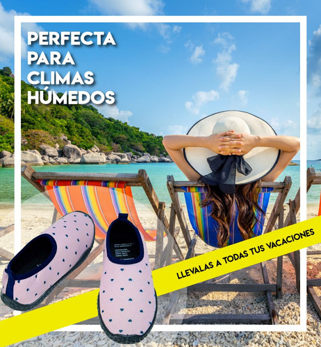 Zapato Acuatico Sandalia De Agua Infantil Alberca Playa Mar