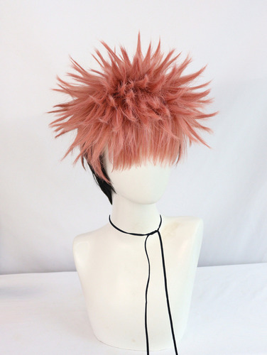 Peluca De Itadori Yuji De Jujutsu Kaisen Para Cosplay