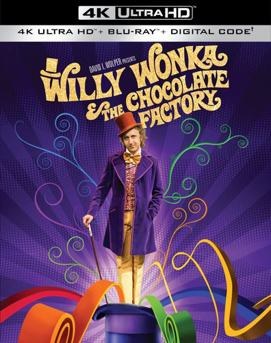 4k Ultra Hd + Blu-ray Willy Wonka & The Chocolate Factory