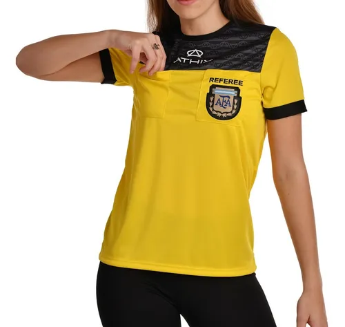 Camiseta Arbitro Dama Athix Oficial - Casaca Mujer Refere