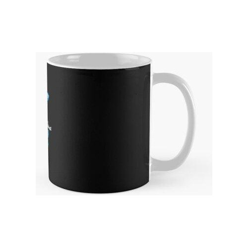 Taza Disfruta El Silencio - Azul Calidad Premium