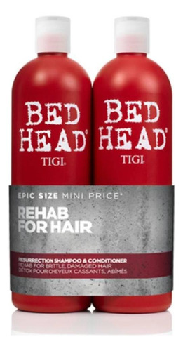  Kit Shampoo E Condicionador Bed Head Tigi Urban 750ml