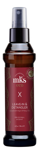 Mks Eco X, Aroma Original, 4 Onzas Lquidas, Tratamiento Sin