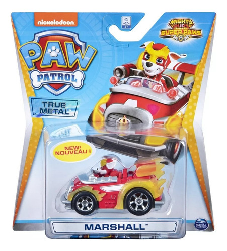 Paw Patrol Mini Vehiculo Metal C/figura Original 16782