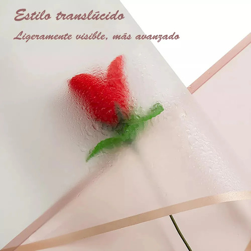 100 Hojas De Papel Coreano Celofan Ramos Florales, 10 Colore
