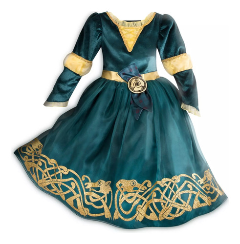 Disfraz Princesa Merida Valiente Talla 5-6 Disney Store