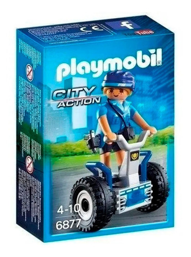 Playmobil Mujer Policia 6877 City Action Balance Sageway