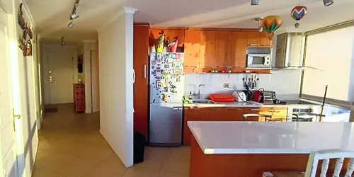 Excelente Departamento Remodelado Con Amplia Vista Al Mar