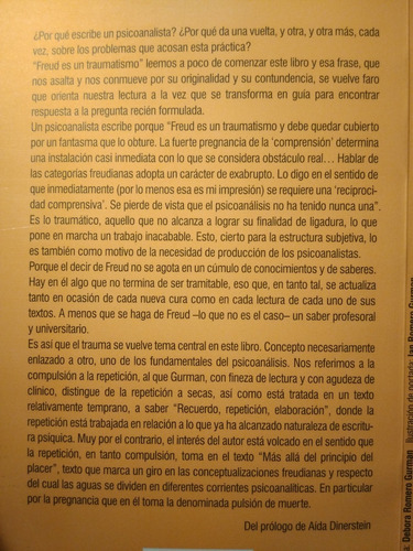 Trauma Y Repetición. Algunos Aportes Al Psicoanálisis, De Isidoro Gurman., Vol. N/a. Editorial Letra Viva, Tapa Blanda En Español, 2013