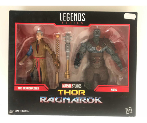 The Grandmaster Y Korg Marvel Legends Thor Ragnarok (Reacondicionado)