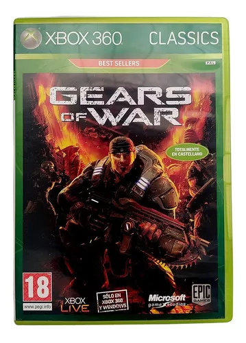 Game Gears of War 3 Xbox 360 Tiro - Microsoft - GAMES E CONSOLES