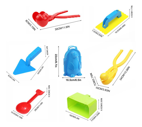 Herramienta Para Hacer Bolas De Nieve Con Forma De Clip Para