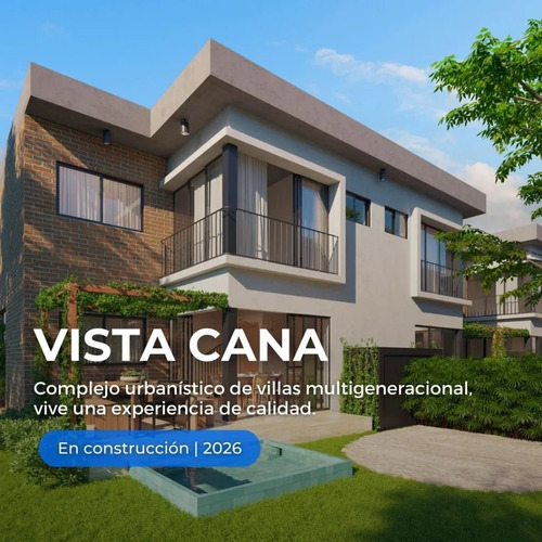 Villas En Construcción Para Inversión Vista Cana, Punta Cana
