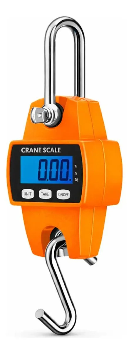 Balanza colgante portátil Omega Balanza digital colgante color naranja