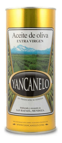 Aceite De Oliva Extra Virgen Clasico Yancanelo 500ml. 