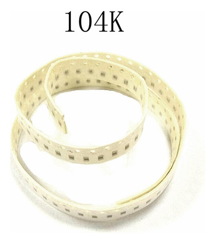 100 Unidades Smd0805 0.1uf 100nf De Cerámica Chip