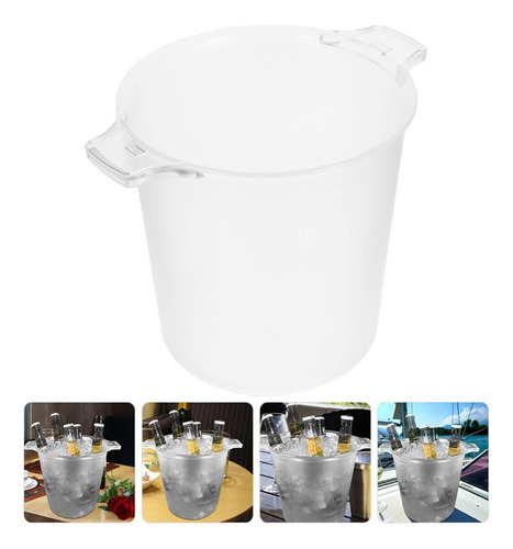 Frosted Ice Bucket Beer Champagne Ice Bucket Champagne