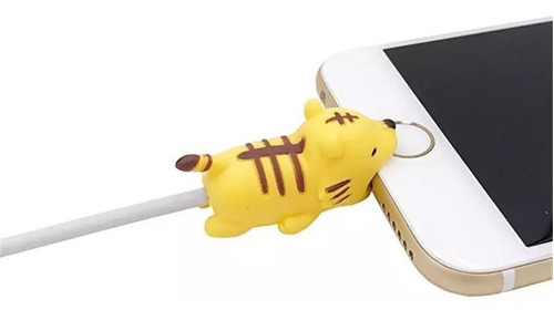 Protector Cable Bite Universal Animales iPhone Android