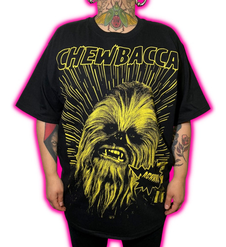Chewbacca Polera Estampado Serigrafia Star Wars Wookie