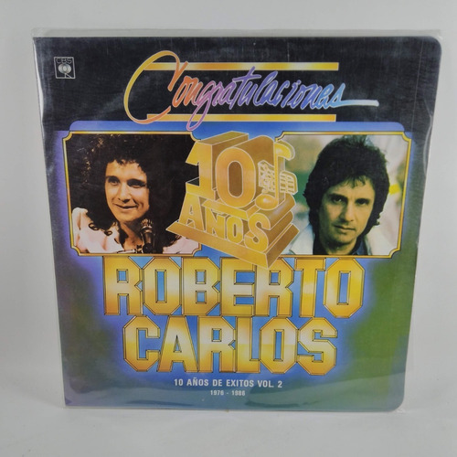 Lp Vinyl  Roberto Carlos Congratulaciones