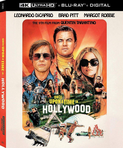 Blu Ray 4k Ultra Hd Once Upon A Time In Hollywood Tarantino