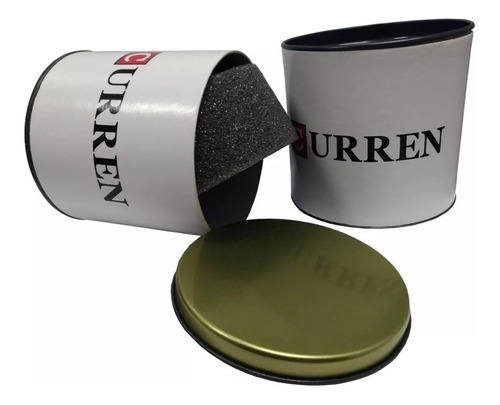 Relogio Masculino Curren Prata Visor Branco Analógico 8112