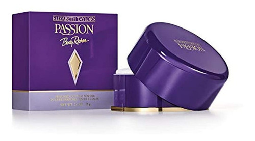 Passion By Elizabeth Taylor Para Mujeres Body Powder Botella