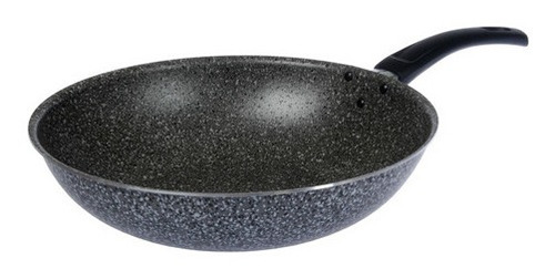 Wok Sarten Antiadherente 28 Cms Pedra Aston Premium