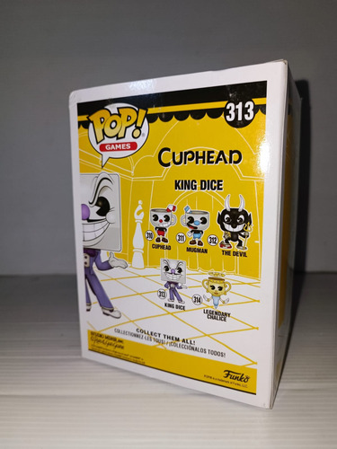 Funko Pop King Dice #313 (Usado)
