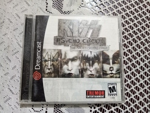 Kiss Psycho Circus Para Sega Dreamcast Original 