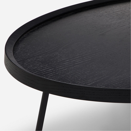 Mesa De Centro Rosen Liberty 120 X 70 Cm Negro