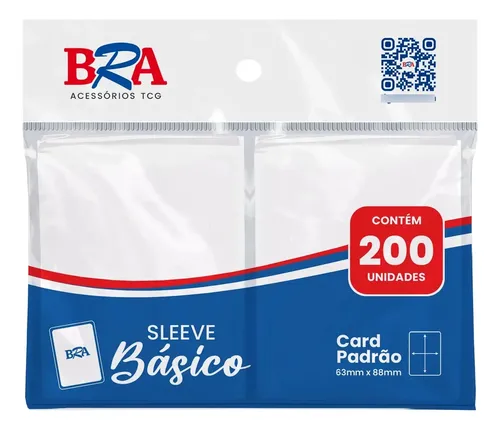Bra Sleeve Básico 200 Un 65x90mm Pokémon Tcg Magic Lorcana Sleeve Bra 200 Un
